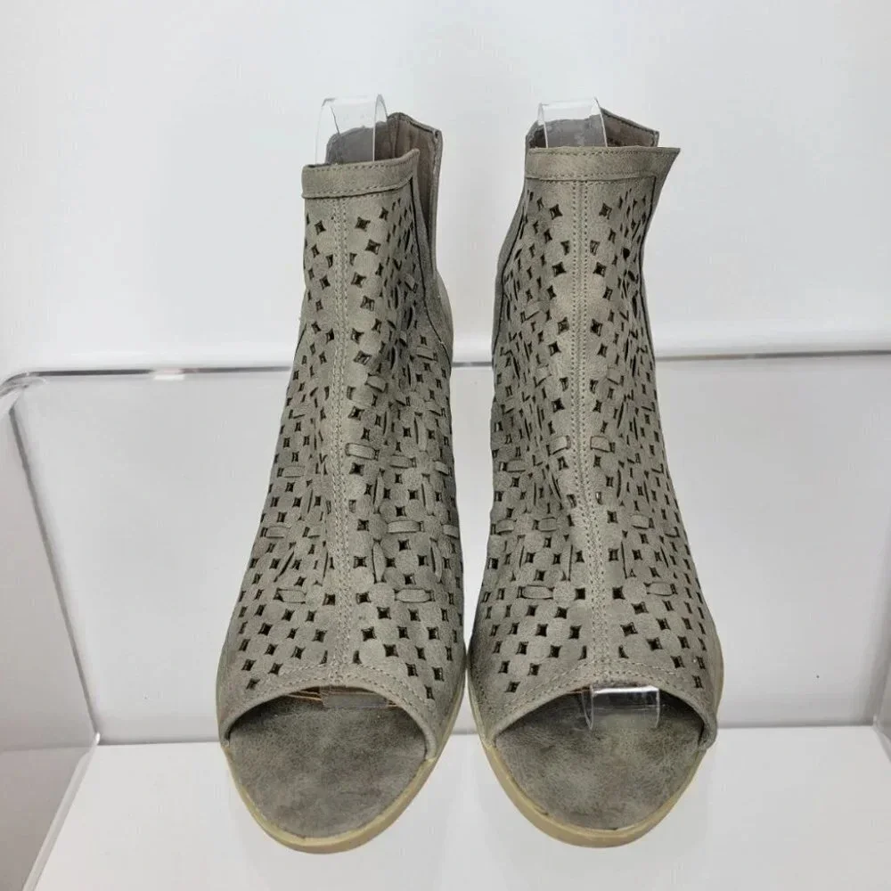 Sugar Open Toe Booties - Picture 5 of 10